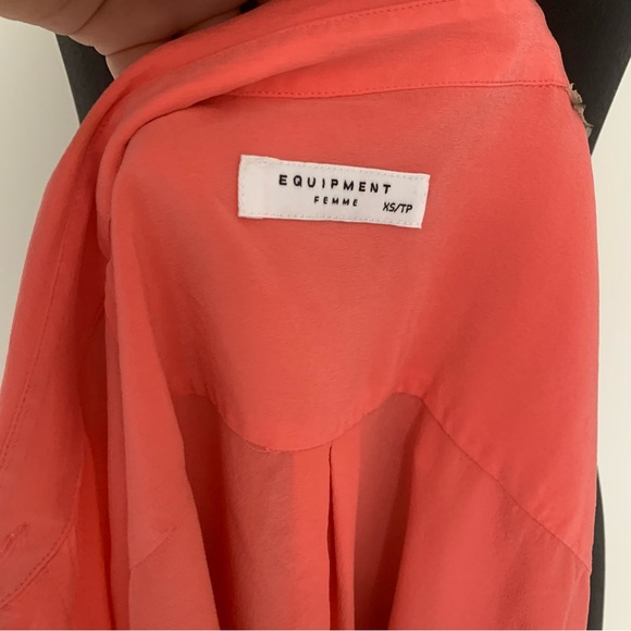 Equipment Femme silk button up dress - Picture 4 of 4